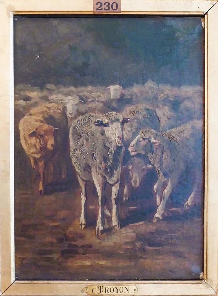 Pecore - musée des Beaux, Arts de Chartres Eure, et, Loir France